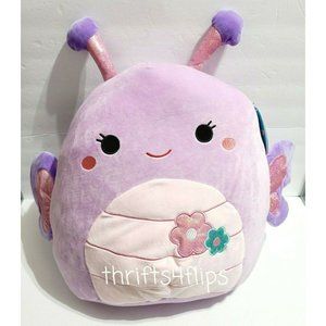 Squishmallow Brenda The Butterfly 16 Inch Kellytoy Marshmallow Soft Plush